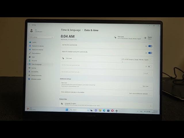Video thumbnail for How To Change Date & Time On Realme Book Prime 14