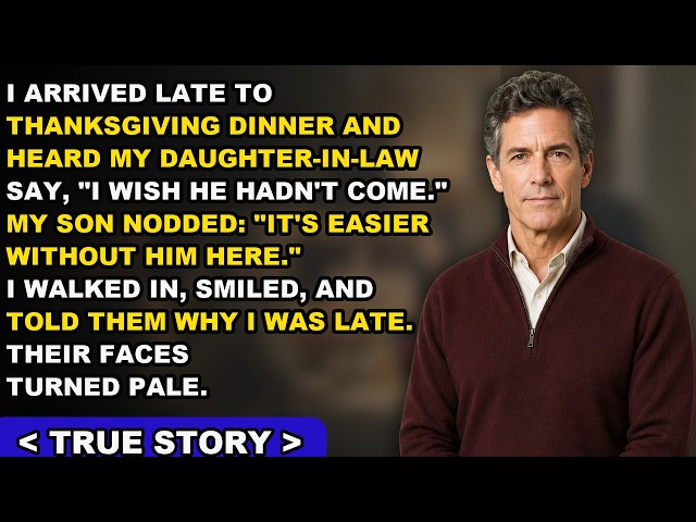 Video thumbnail for On Thanksgiving, I Heard My Daughter-in-Law Say She Wished I Hadn’t Come—Then I Told Them Why I Was