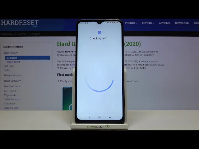 Video thumbnail for How to Add / Remove Google Account – Sign in to Google on ALCATEL 3X 2020
