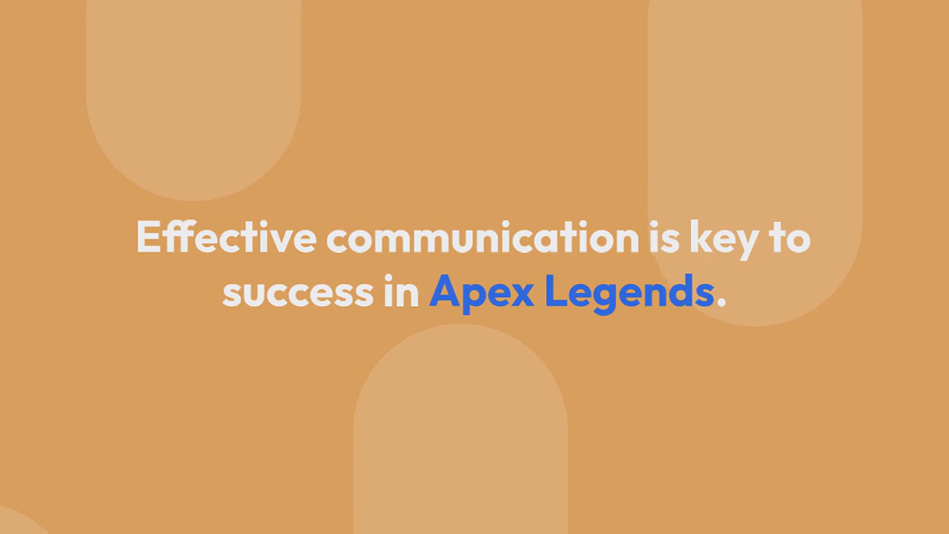 'Video thumbnail for Apex Legends Communication Tips'