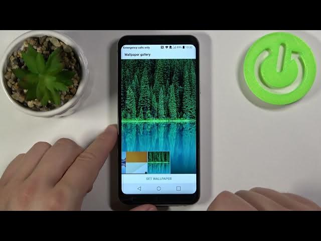 Video thumbnail for How to Change Lock Screen Wallpaper on LG Q6 – Adjust Display Settings
