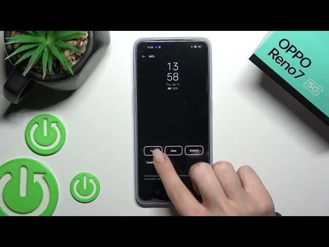 Video thumbnail for How to Turn On Always On Display on Oppo Reno 7 | Muviz Edge on Oppo Reno 7