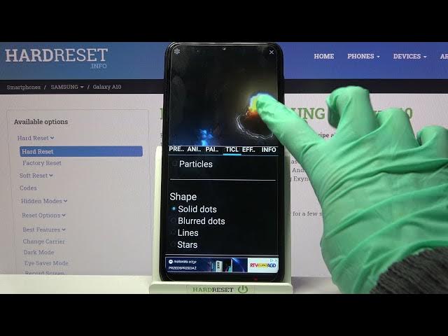 Video thumbnail for How to Download and Apply Animated Wallpaper on SAMSUNG Galaxy A10 – Magic Fluids