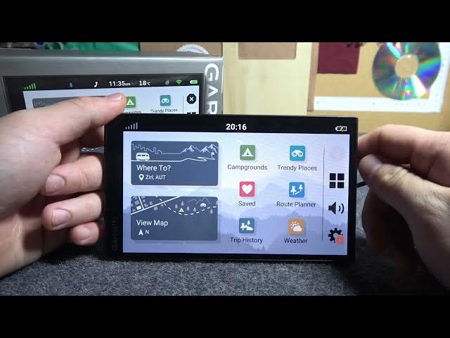 Video thumbnail for How To Power On & Off Garmin Campervan