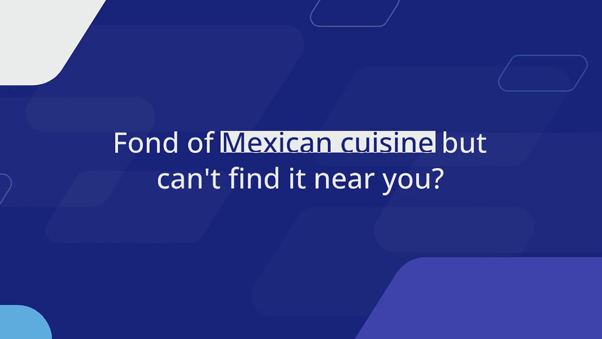 Video thumbnail for Delicious Mini Mexican Platter Recipe