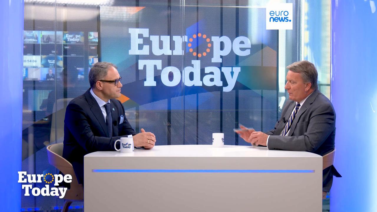 Video thumbnail for Kazakhstan seeks 'much more' in ties with EU as Tokayev visits Brussels