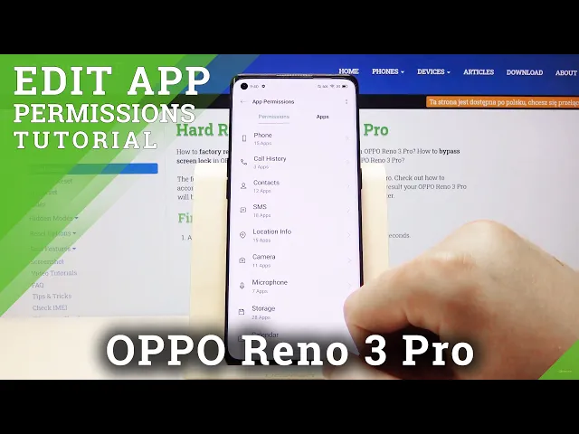 Video thumbnail for How to Enter App Permissions in OPPO Reno 3 Pro – Allow Apps