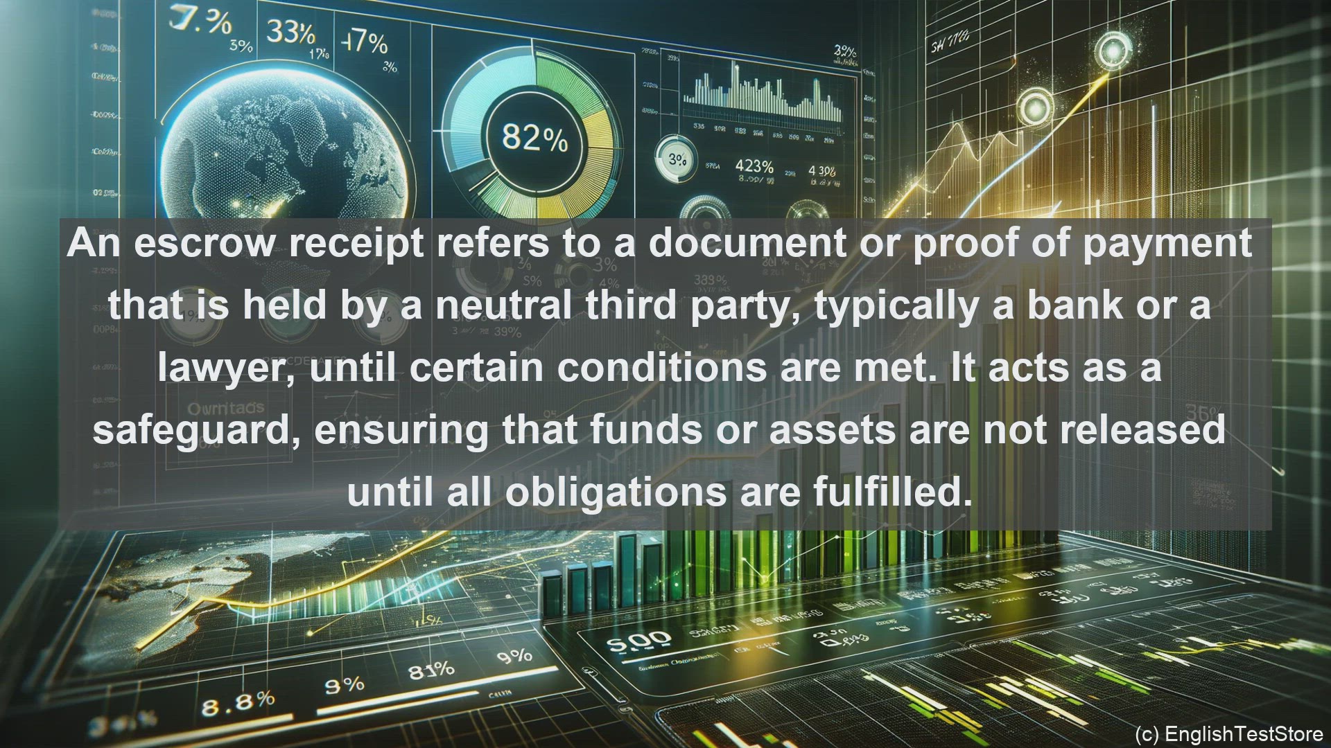 'Video thumbnail for Escrow receipt in economics and finance'