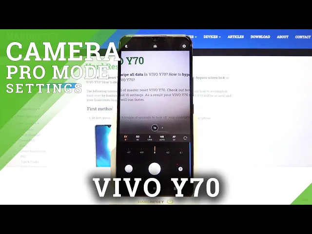 Video thumbnail for How to Use Camera Pro Mode in VIVO Y70