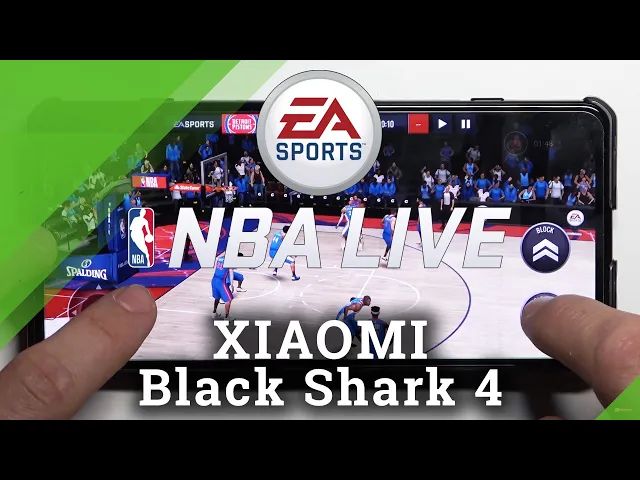 Video thumbnail for Xiaomi Black Shark 4 - NBA Live - Gameplay & Test
