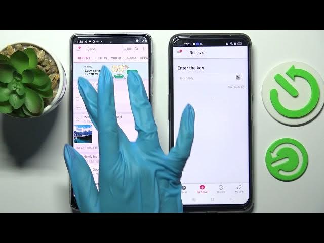 Video thumbnail for How to Transfer Files from an Android Device to REALME 9 Pro // Send Anywhere Application