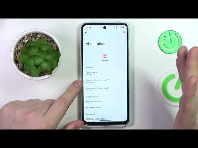 Video thumbnail for How to Find my Phone Number on Motorola Moto G23 – Check Your Own Phone Number
