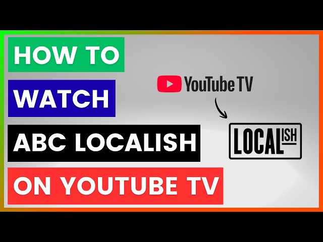 Video thumbnail for How To Watch ABC Localish On YouTube TV? [in 2026]