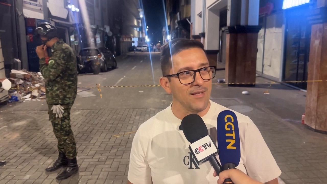 Video thumbnail for Colombia: Pereira suffers water, electricity supply disruption after deadly earthquake.