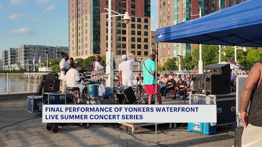 Video thumbnail for Yonkers summer concert series wraps up on the waterfront