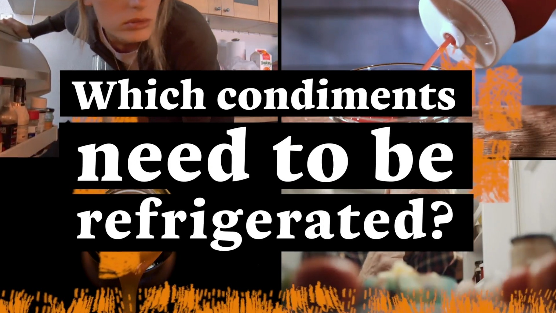 Video thumbnail for Which Condiments Should Be Refrigerated?