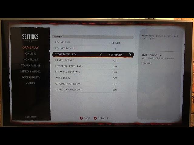 Video thumbnail for How To Change Story Difficulty In Mortal Kombat 1