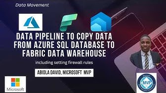 'Video thumbnail for Data Pipeline to Copy Data from Azure SQL Database to Fabric Data Warehouse'