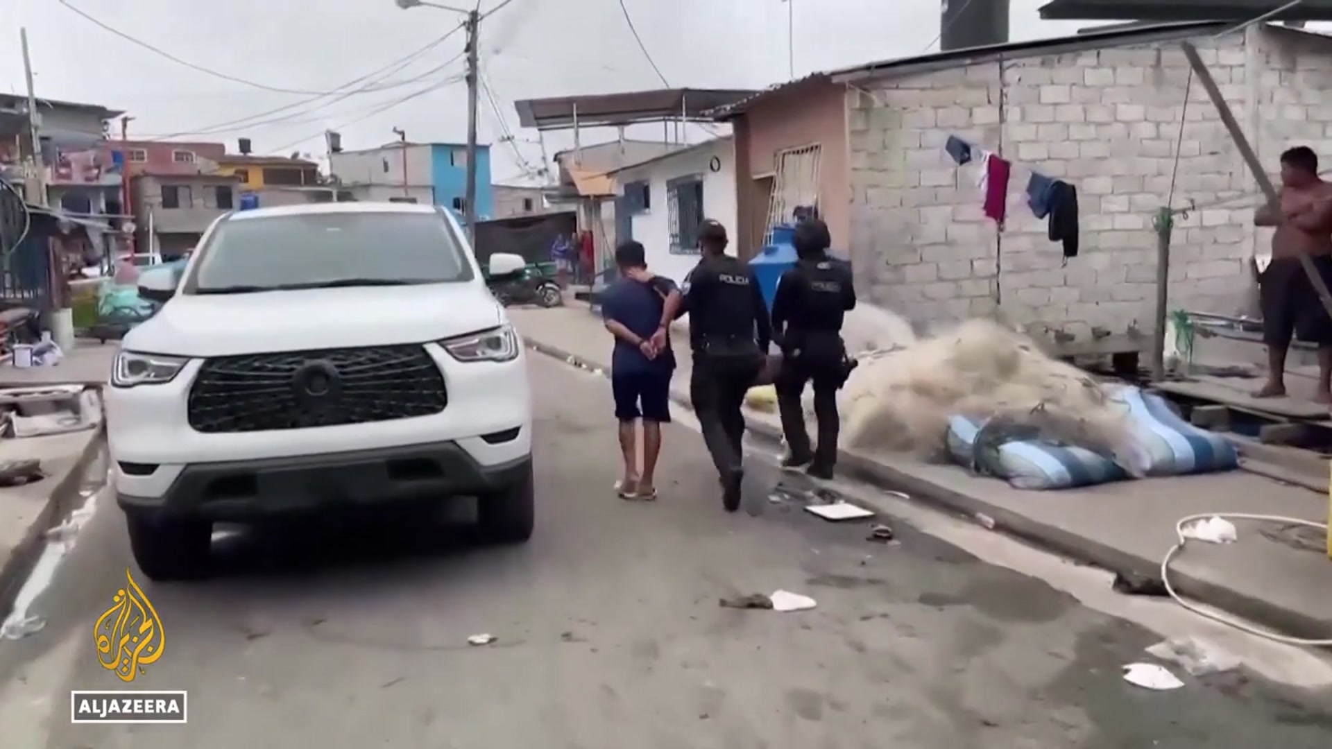 'Video thumbnail for Ecuador to vote on foreign military presence to combat drug trafficking, violence'