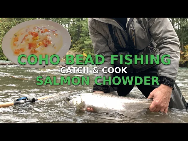 Video thumbnail for Coho Fishing / 1 Bead / Salmon Chowder Recipe