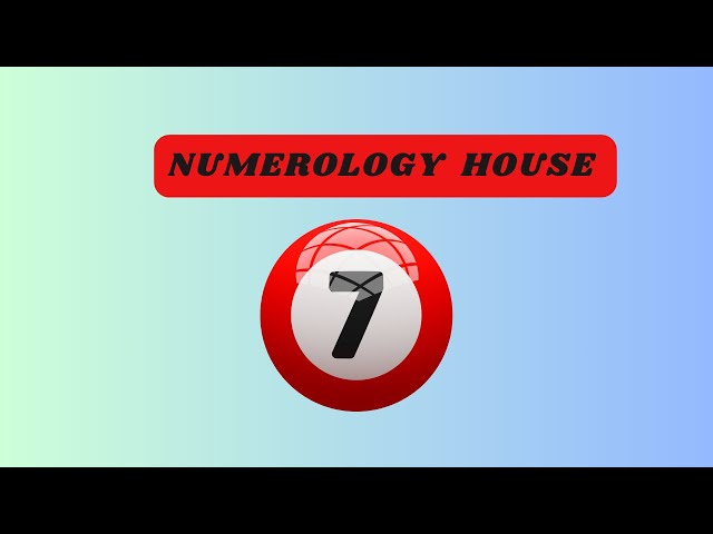 'Video thumbnail for House number 7 numerology: Video blog'