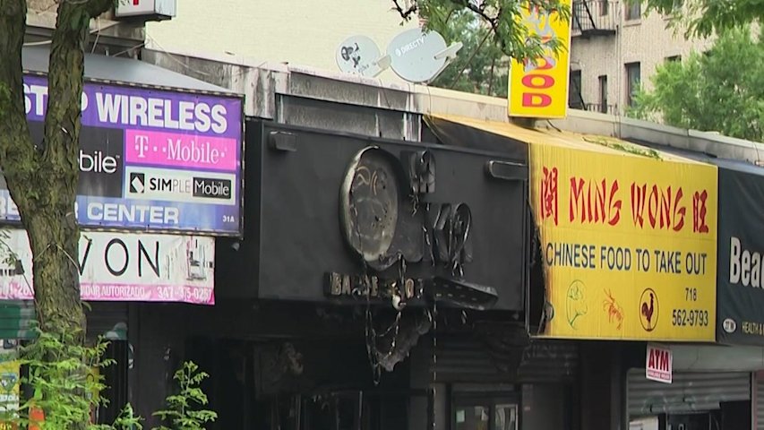 Video thumbnail for 6 injured after lithium-ion battery fire tears through University Heights barbershop