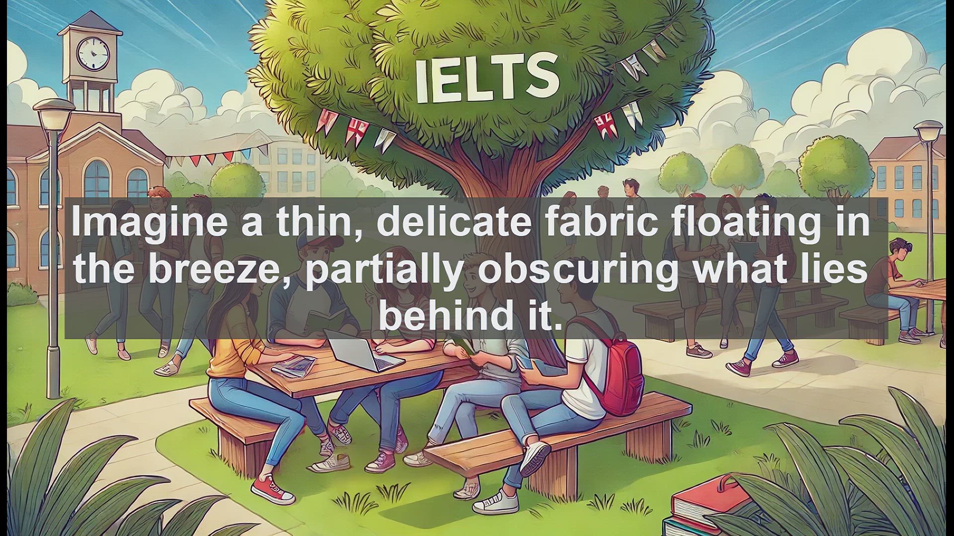 'Video thumbnail for 2500 Must Know IELTS 6.5 Vocabulary - Veil: Exploring a Versatile Word for IELTS and Daily Use'