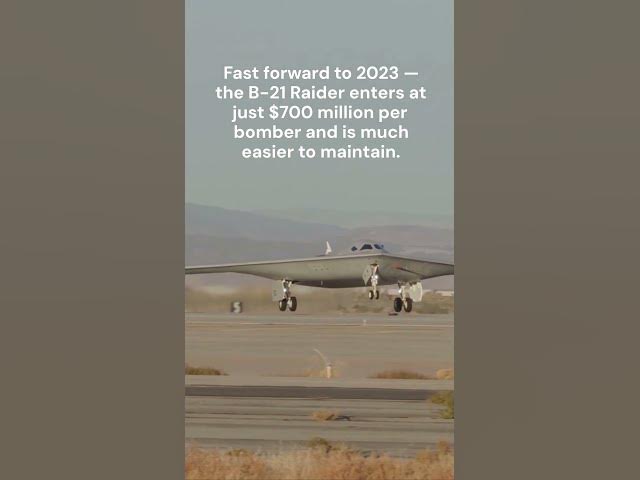 Video thumbnail for B-2 Spirit vs. B-21 Raider - Stealth Bomber Comparison #airforce #military #stealthtechnology