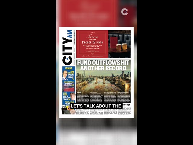 Video thumbnail for Why is the UK Stock Market BLEEDING Cash? | City AM Front Page Review
