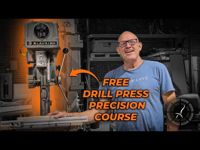 Video thumbnail for Unlocking Drill Press Precision | Free Woodworking Tips with Brian Boggs