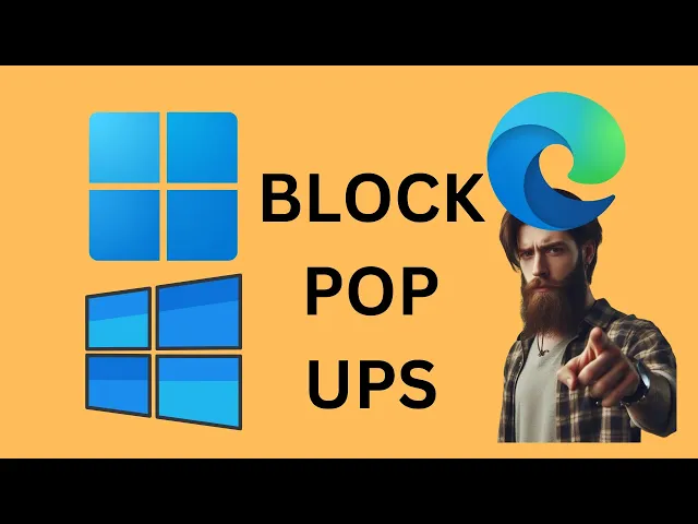 'Video thumbnail for How to Block Pop ups on Microsoft Edge in Windows 11 or10 | GearUpWindows Tutorial'