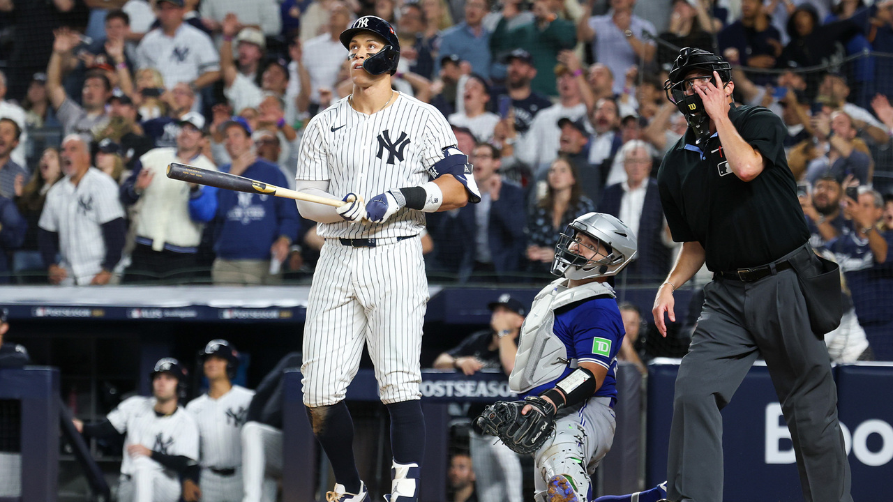Video thumbnail for Aaron Judge Finally Gets His Postseason Moment