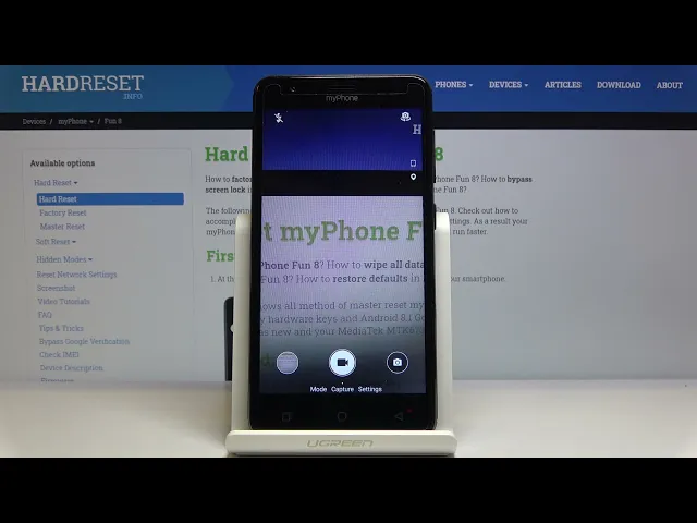 Video thumbnail for How to Improve Video Quality on myPhone Fun 8 – Camera Recorder Adjustment