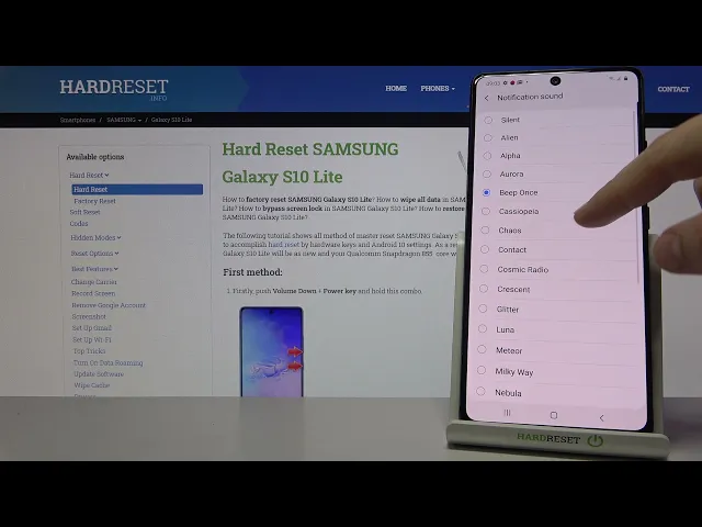 Video thumbnail for Samsung Galaxy S10 Lite - Notification Sounds | Listen them all