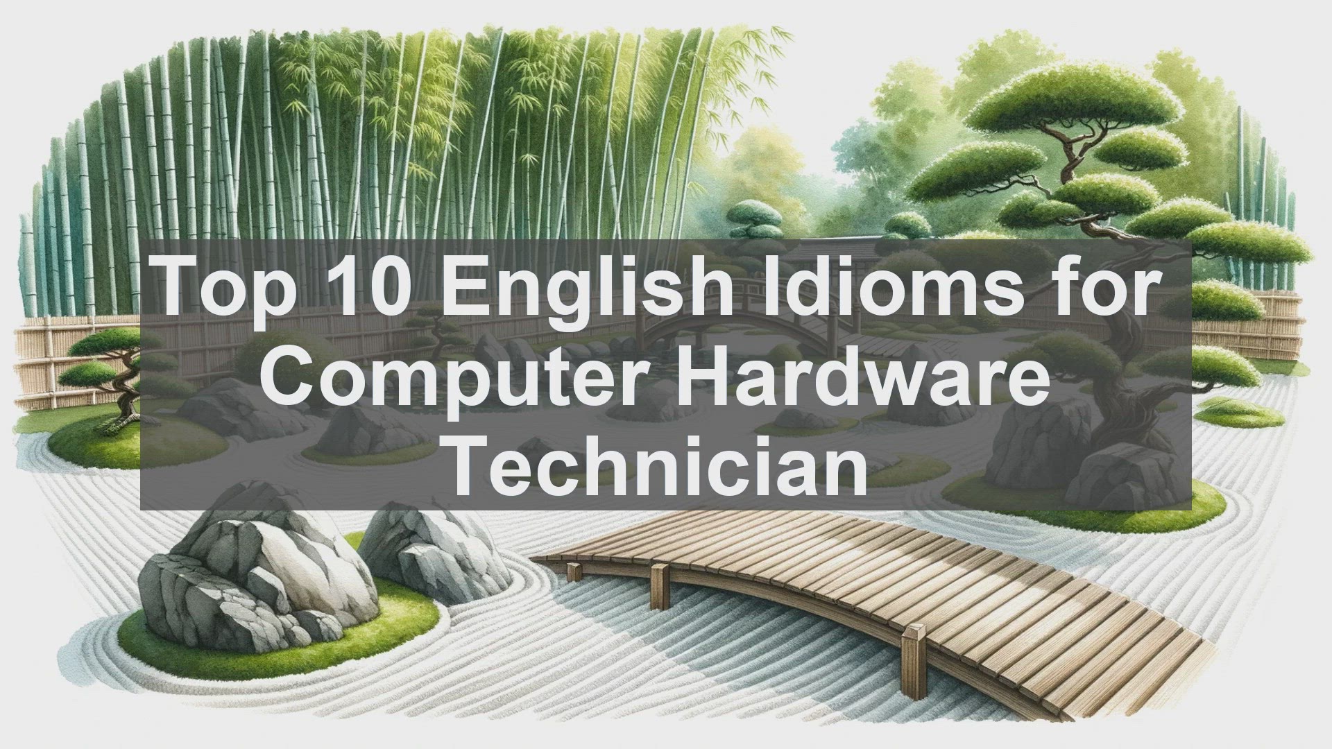 'Video thumbnail for Top 10 English Idioms for Computer Hardware Technician'