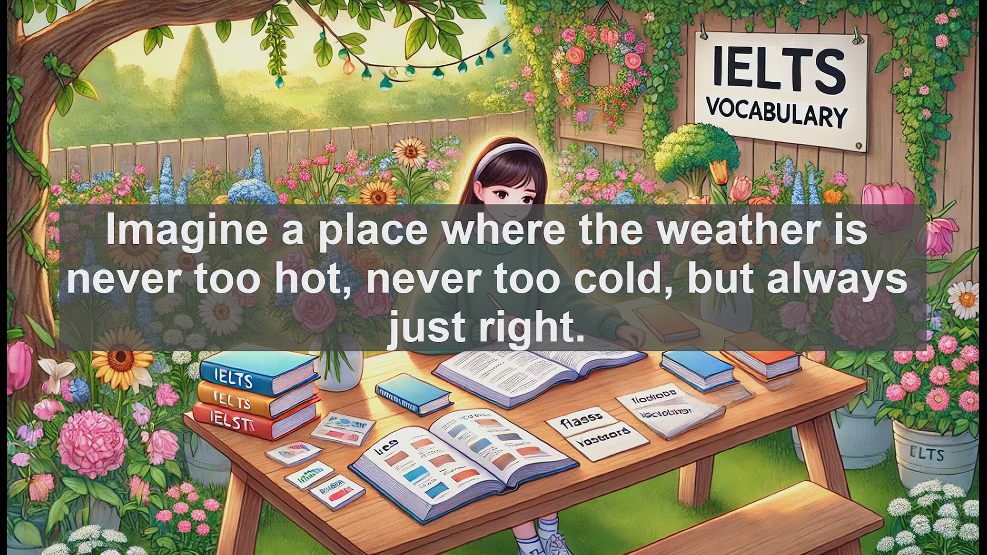 'Video thumbnail for 2000 Must Know IELTS 9.0 Vocabulary - Mastering 'Temperate': A Key Word for IELTS Success'