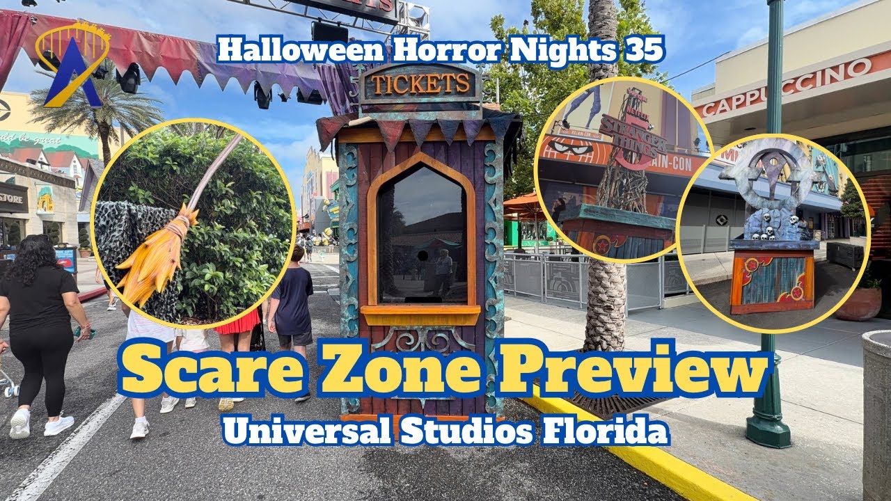 Video thumbnail for Horror Nights 2026 Scare Zone Preview, Fortnitemares and more! HHN 35