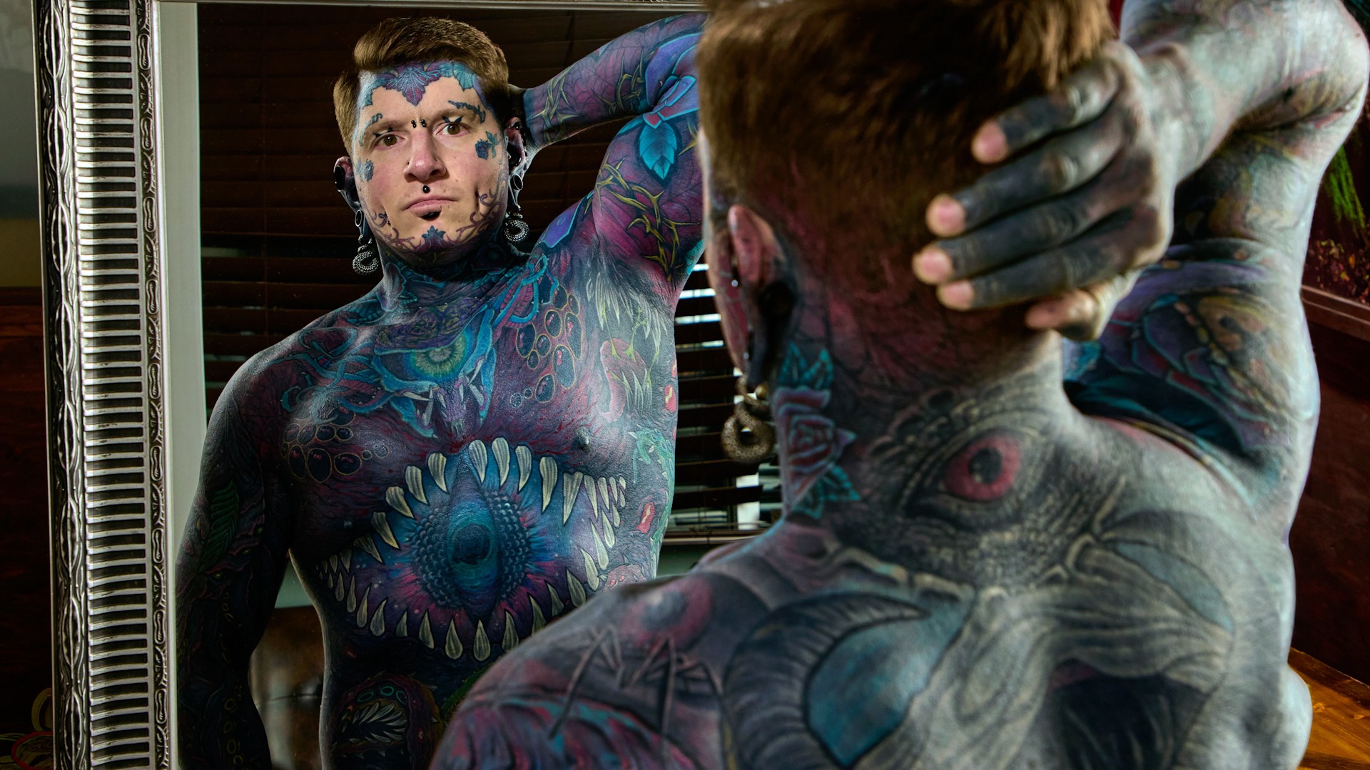 Video thumbnail for Meet Ephermeral Remy, the world's most tattooed man