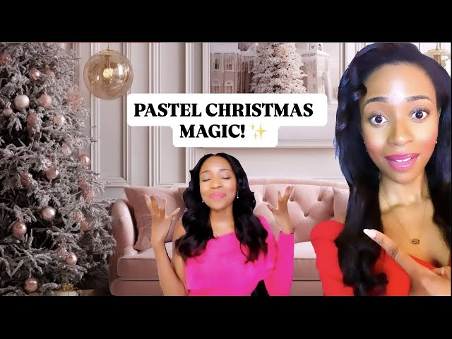 Video thumbnail for Episode 4: How To Decorate for a Pastel Christmas, Easy Designer Approved Steps | 2025 Christmas