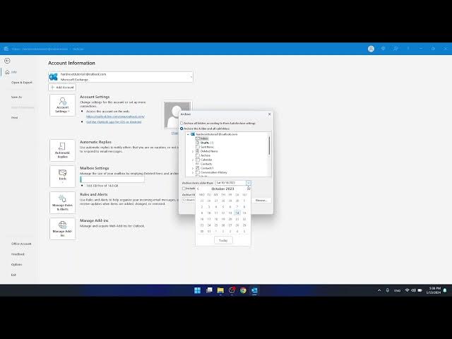 Video thumbnail for How to Archive Emails in Outlook
