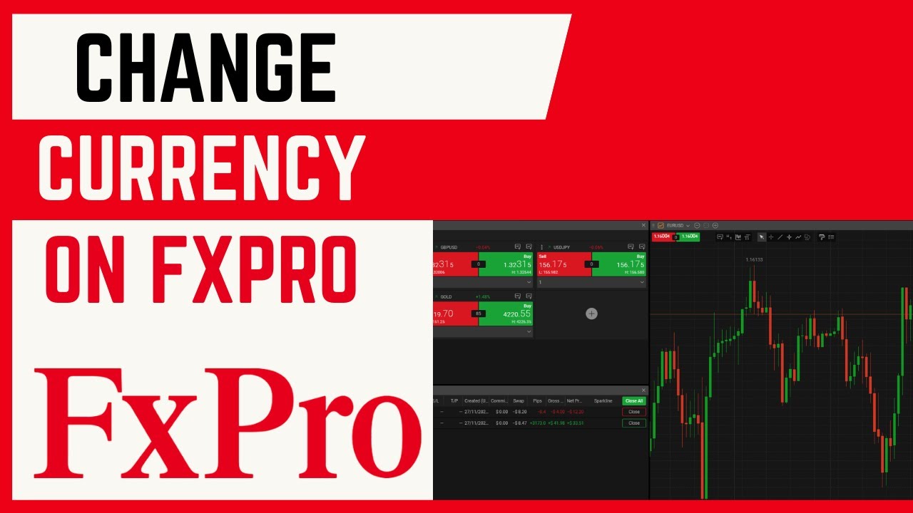 Video thumbnail for How To Change Currency In FxPro