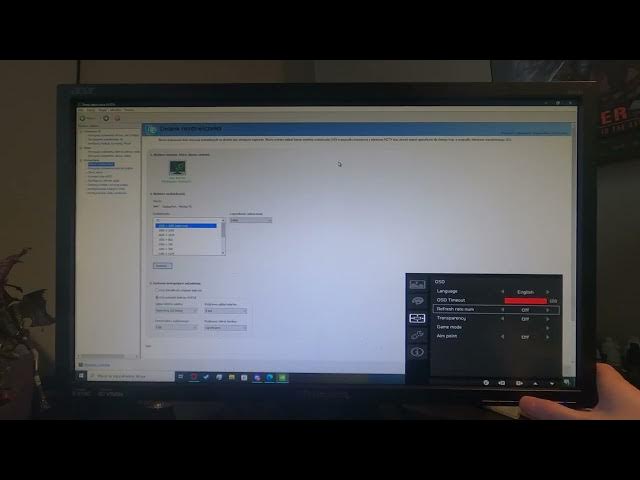 Video thumbnail for Acer XB241H   How to add refresh rate watermark