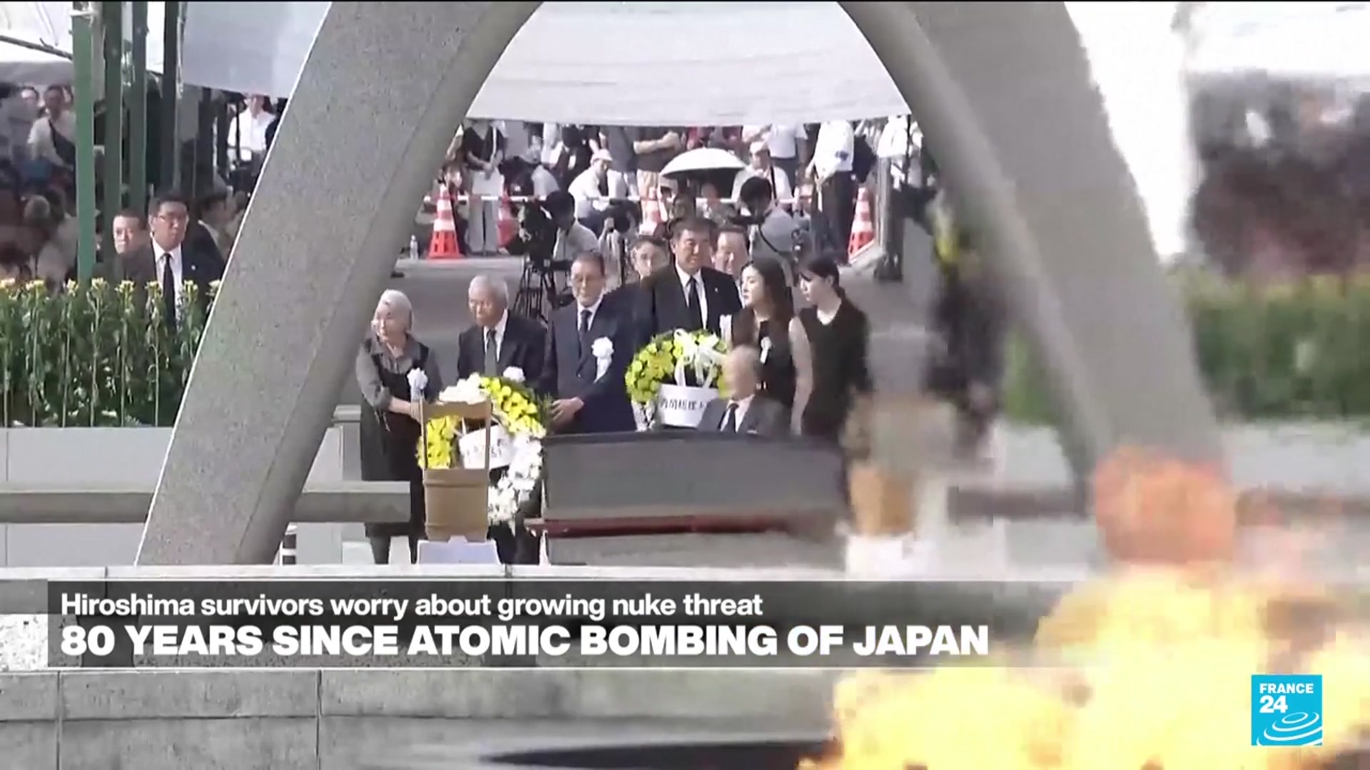 'Video thumbnail for 'The memories of the horrors of nuclear war and radiation seem to be lost on today's leaders''