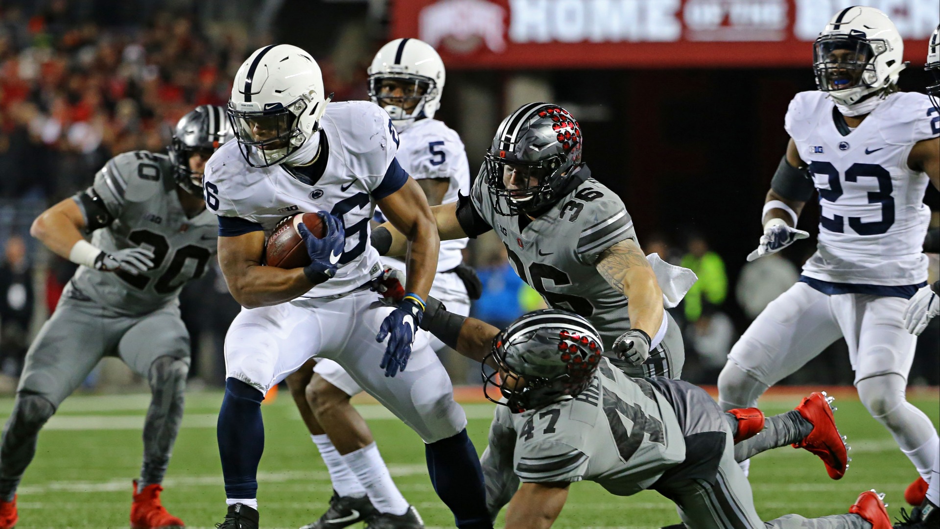 Video thumbnail for Ohio State vs. Penn State: A Historical College Football Rivalry