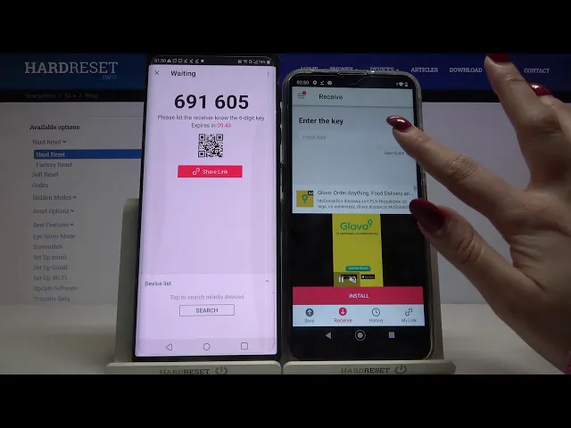 Video thumbnail for How to Transfer Files From LG Wing to Android Device