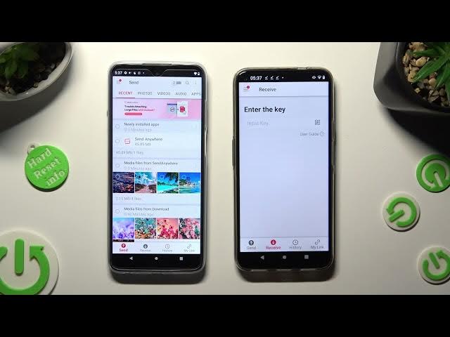 Video thumbnail for How to Transfer Files from an Android Device Hafury GT20 – Send Anywhere App