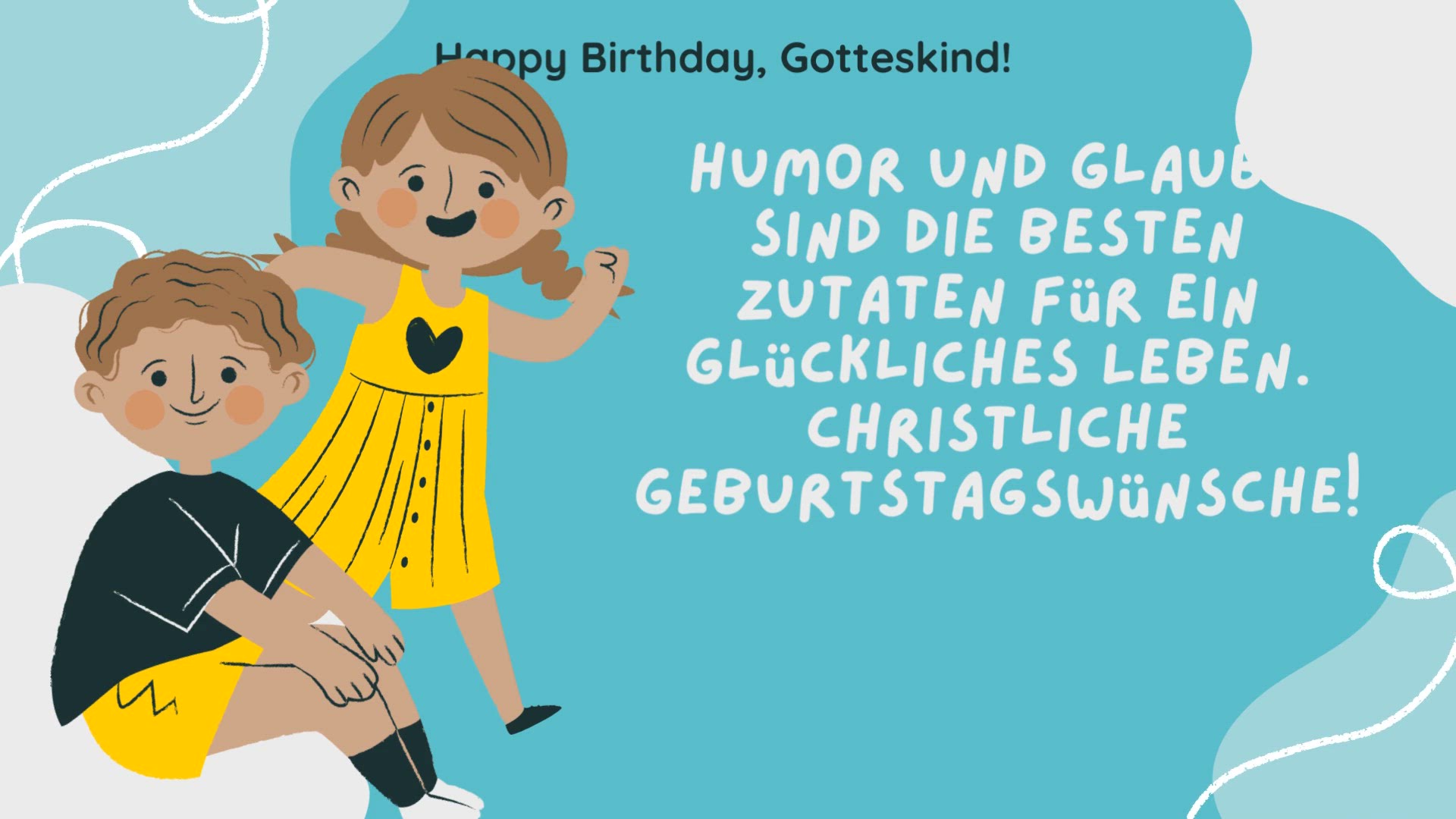 Video thumbnail for Happy Birthday, Gotteskind! (Unverzagt)  : Geburtstagswünsche / Glückwünsche / Glückwunsch - Gebet - Beten - Gebete - Religion und Glauben - Religion & Belief - Christentum - Glaube - Christlich Leben - Christlich Glauben - Geistige Welt, Jesus, Religiosi