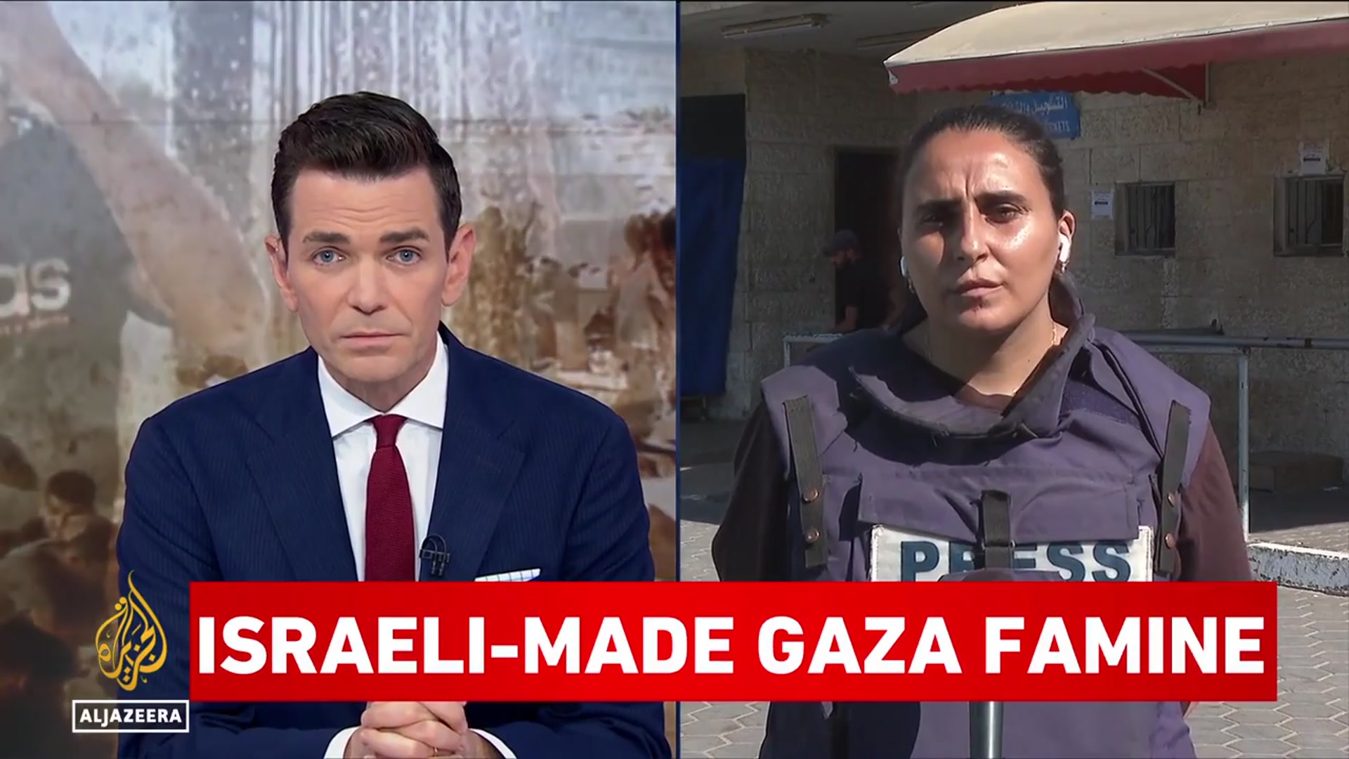 'Video thumbnail for Gaza famine deepens: Children starving as Israeli food blockade continues'