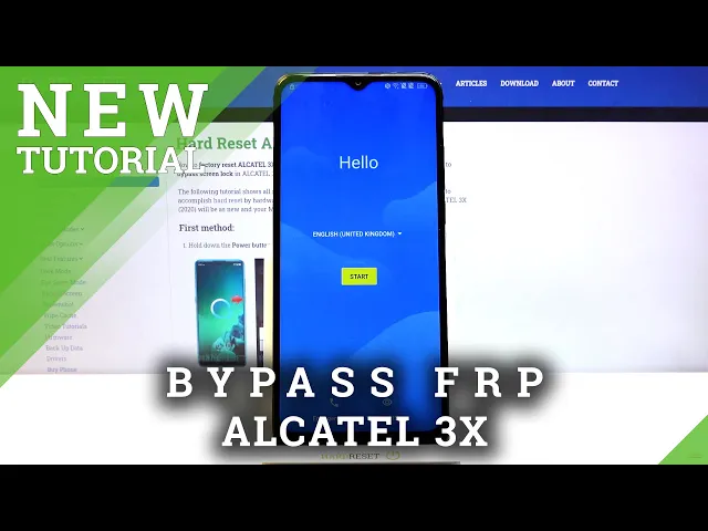 Video thumbnail for How to Skip Google Verification in ALCATEL 3X – Unlock FRP