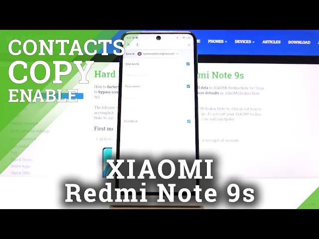 Video thumbnail for How to Copy Contacts on Xiaomi Redmi Note 9S – Transfer Contacts from SIM Card to Phone Memory